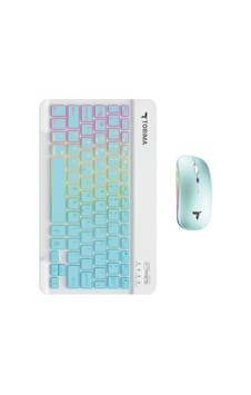 Torima TMK-09 Şarj Edilebilir RGB Işıklı Kablosuz Klavye Mouse Seti Torima TMK-09 Şarj Edilebilir RGB Işıklı Kablosuz Klavye Mouse Seti