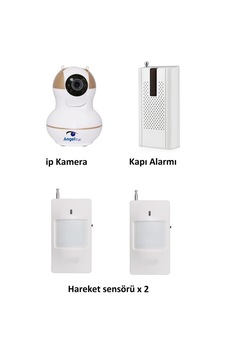 Ks-512 Full Hd Wifi Ev Ve Bebek Ip Kamera 4in1 Full Set