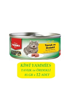 Kiwi Kcm-50394 Tavuk-ördekli Konserve 12 Adet X 85gr Kiwi Kcm-50394 Tavuk-ördekli Konserve 12 Adet X 85gr