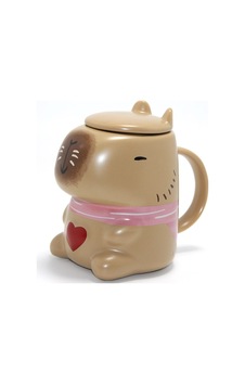 3d Capybara Tasarımı Porselen Kupa Bardak Alk4510 Sarı 3d Capybara Tasarımı Porselen Kupa Bardak Alk4510 Sarı