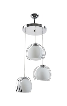 Mylights Krom Üçlü Modern Sarkıt Avize Spor Avize Opal Cam 30 Mylights Krom Üçlü Modern Sarkıt Avize Spor Avize Opal Cam 30