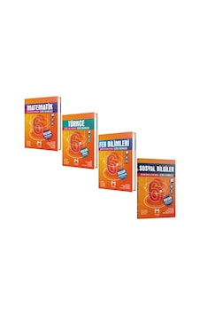 Mozaik 6.sınıf Matematik Türkçe Fen Ve Sosyal Bilimler Soru Bankası Seti 4 Kitap