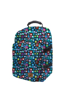 Trendix City Üç Bölmeli Geometri Notebook - Sırt Çantası