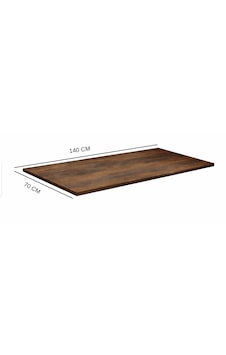 Modern Mdf Masa Tablası 70x140 Cm Dayanıklı, Şık Ve Çok Amaçlı Kullanım Ceviz
