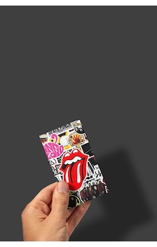 Rock Metal V2 Sticker Paketi /bullet Journal Defter Çıkartma Ajanda Laptop Etiket Diğer