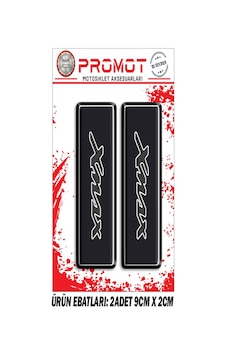 Damla Logo X Max Yamaha Ön Maşa Kabartmalı 2'li Sticker 1 Nötr Damla Logo X Max Yamaha Ön Maşa Kabartmalı 2'li Sticker 1 Nötr