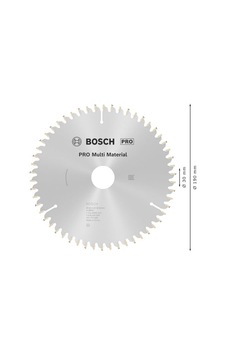 Professional Accessories - Standard For Serisi Çoklu Malzeme İçin Daire Testere Bıçağı 190 30 Mm 54 Diş