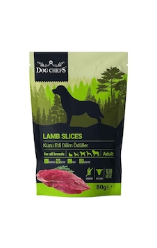 Dog Chefs Lamb Slices Kuzu Etli Dilim Köpek Ödülü 80 G Dog Chefs Lamb Slices Kuzu Etli Dilim Köpek Ödülü 80 G