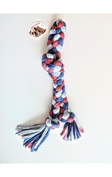 Little Friends Köpek Diş İpi Tutmalı Düğüm 38 CM