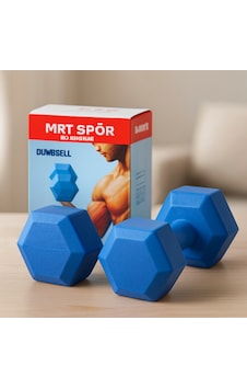 7 Kg Plastik Köşeli Dambıl 2'li Set