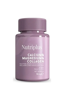 Nutriplus Kalsiyum & Magnezyum & Kolajenli Tablet 30 Adet Nutriplus Kalsiyum & Magnezyum & Kolajenli Tablet 30 Adet