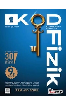 Kafadengi 2026 9. Sınıf Fizik Kod Haftalık Süreç Uygulamaları Kafadengi 2026 9. Sınıf Fizik Kod Haftalık Süreç Uygulamaları