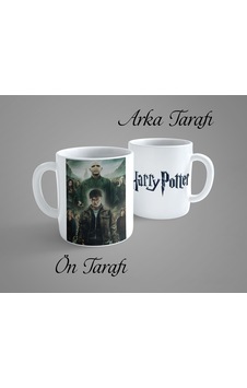 Harry Potter Ölüm Yadigarları 4 Porselen Kupa Bardak Beyaz Harry Potter Ölüm Yadigarları 4 Porselen Kupa Bardak Beyaz