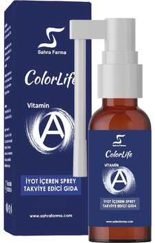 Colorlife A Vitamini Ve Iyot Içeren Sprey 10 Ml