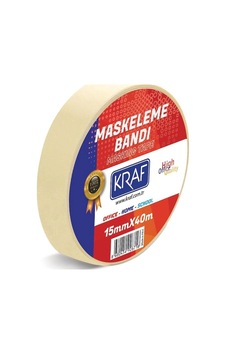 Maskeleme Bandı, 15mm X 40m, Krem