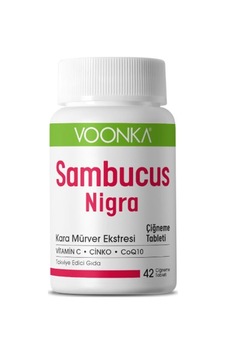 Voonka Sambucus Nigra 32 Çiğneme Tableti Voonka Sambucus Nigra 32 Çiğneme Tableti