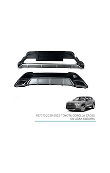 Toyota Corolla Uyumlu Cross Ön Arka Difüzör 2020-2022