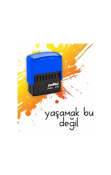 Yaşamak Bu Değil Özel Tasarım Siyah Kaşe Diğer Yaşamak Bu Değil Özel Tasarım Siyah Kaşe Diğer