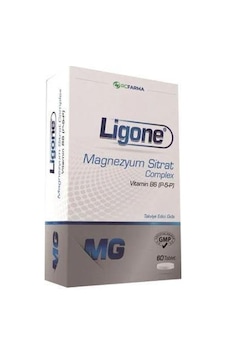 Ligone Magnezyum Sitrat Complex Takviye Edici Gıda 60 Tablet Ligone Magnezyum Sitrat Complex Takviye Edici Gıda 60 Tablet