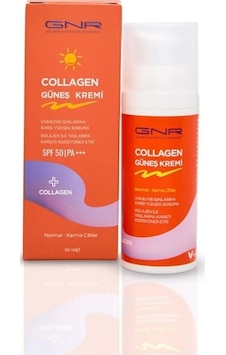 GNR Karma Ciltler İçin Collagen Güneş Kremi SPF50+ 50 ML GNR Karma Ciltler İçin Collagen Güneş Kremi SPF50+ 50 ML