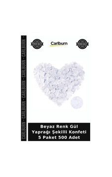 Beyaz Renk Gül Yaprağı Şekilli Konfeti 5 Paket 500 Adet Düğün Detayı Etkinlik Aksesuarı Mekan Dekoru +3 Beyaz Renk Gül Yaprağı Şekilli Konfeti 5 Paket 500 Adet Düğün Detayı Etkinlik Aksesuarı Mekan Dekoru +3
