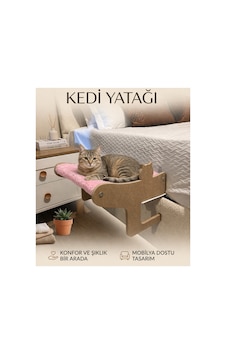 Mobilya Dostu-yer Kaplamaz-kedi Yatağı Askılı Model Pembe Mobilya Dostu-yer Kaplamaz-kedi Yatağı Askılı Model Pembe