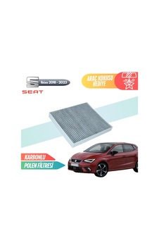 Seat İbiza 2018-2023 Model Karbonlu Polen Filtresi Seat İbiza 2018-2023 Model Karbonlu Polen Filtresi