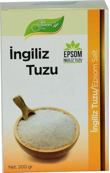 İngiliz Tuzu Yenilebilir Epsom Salt Magzenyum Sülfat 200 Gr İngiliz Tuzu Yenilebilir Epsom Salt Magzenyum Sülfat 200 Gr