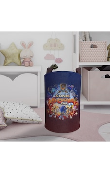 Mekta Home Bebek Ve Çocuk Odası Sonic Boom Desenli Oyuncak Sepeti Renkli Çok Renkli Mekta Home Bebek Ve Çocuk Odası Sonic Boom Desenli Oyuncak Sepeti Renkli Çok Renkli