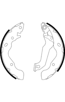Hyundai Accent 2003 - 2006 Balata Arka Kampana İnce Tip Hyundai Accent 2003 - 2006 Balata Arka Kampana İnce Tip