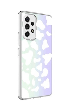 Galaxy A33 5g Kılıf Zore M-blue Desenli Kapak Cow No2 Galaxy A33 5g Kılıf Zore M-blue Desenli Kapak Cow No2