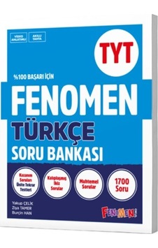 Fenomen Tyt Türkçe Soru Bankası Fenomen Yayınları Fenomen Tyt Türkçe Soru Bankası Fenomen Yayınları