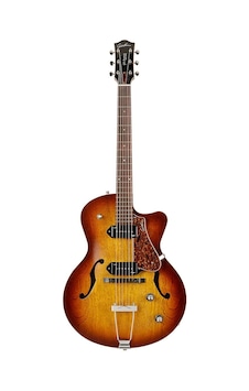 Godin 5th Avenue Cw Kingpin Iı P90 Hollowbody Elektro Gitar Cognac Burst Godin 5th Avenue Cw Kingpin Iı P90 Hollowbody Elektro Gitar Cognac Burst