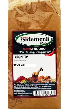 Mahmut Gedemenli Toz Tarçın 1 KG Mahmut Gedemenli Toz Tarçın 1 KG
