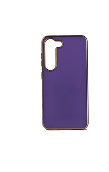 Galaxy S23 Plus Uyumlu Csm Zore Bark Kılıf-derin Mor