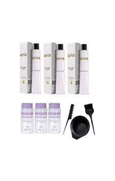 Lilafix Krem Boya 60 Ml 3 Lü Boya+Sıvı+Boyama Seti Hediye Lilafix Krem Boya 60 Ml 3 Lü Boya+Sıvı+Boyama Seti Hediye