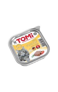 Tomi Kanatlı ve Kaz Ciğerli Pate Yetişkin Kedi Yaş Maması 100 G Tomi Kanatlı ve Kaz Ciğerli Pate Yetişkin Kedi Yaş Maması 100 G