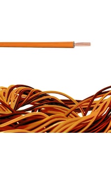 1x2.5 Mm2 Sıaf 14 Awg Yumuşak Silikon Kablo 3 Metre - Turuncu 1x2.5 Mm2 Sıaf 14 Awg Yumuşak Silikon Kablo 3 Metre - Turuncu