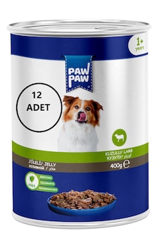 Paw Paw Joleli Kuzu Etli Yetişkin Köpek Konservesi 12 x 400 G Paw Paw Joleli Kuzu Etli Yetişkin Köpek Konservesi 12 x 400 G