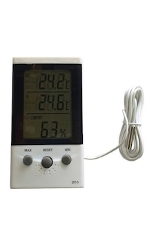 Sıcaklık Ve Nem Ölçer Dijital Termometre Dt-3