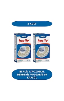 Berliv Lipozomal Berberis Vulgaris 60 Kapsül 2 Adet 1 Berliv Lipozomal Berberis Vulgaris 60 Kapsül 2 Adet 1