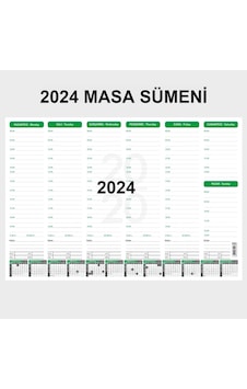 2024 Masa Sümeni 27,5 Cm X 40 Cm