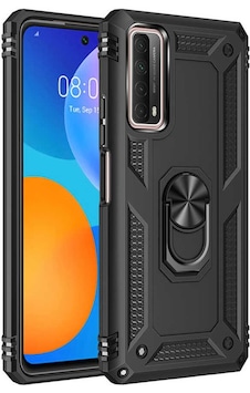 Adige Huawei P Smart 2021 Kılıf Vega Yüzüklü Standlı Darbe Korumalı Adige Huawei P Smart 2021 Kılıf Vega Yüzüklü Standlı Darbe Korumalı