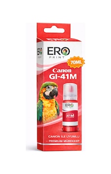 Canon Gı-41m 4544c001 Kırmızı Uyumlu Mürekkep 70ml Canon Gı-41m 4544c001 Kırmızı Uyumlu Mürekkep 70ml
