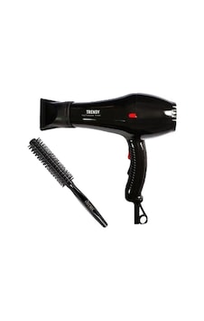 Trendy TR701 Saç Kurutma Makinesi Siyah + Hydra Berber Fön Fırçası