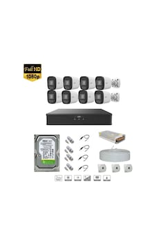Unv Full Hd 8 Kameralı Set Sesli Unv Full Hd 8 Kameralı Set Sesli