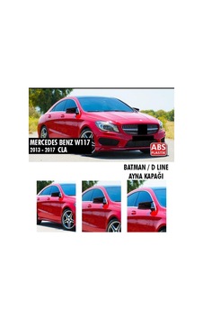 Mercedes Cla Serisi W117 (2013 - 2017) Batman Ayna Kapağı (parlak S