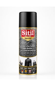 Sitil Deri Mont Ve Eşya Yenileyici Sprey Siyah 250 Ml Sitil Deri Mont Ve Eşya Yenileyici Sprey Siyah 250 Ml