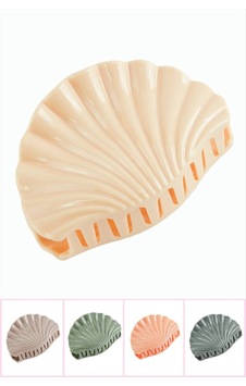 Midye Mandal Toka 8 Cm - 103020 Beyaz Midye Mandal Toka 8 Cm - 103020 Beyaz