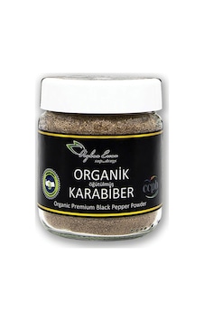 Ayhan Ercan Öğütülmüş Organik Karabiber 80 G Ayhan Ercan Öğütülmüş Organik Karabiber 80 G